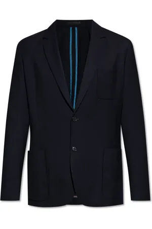 Paul Smith Blazers, male, , Size: 2XL Wool Blazer with Pockets