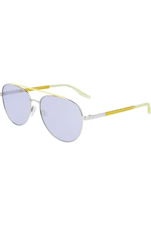 Converse Sunglasses, male, , Size: ONE SIZE Silver Metal UV Filter Sunglasses