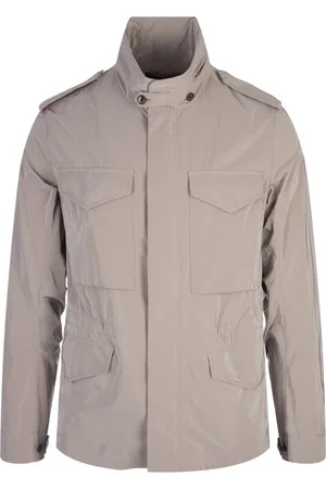 MONTECORE Light Jackets, male, , Size: XL Grey Cotton Stylish Shirt