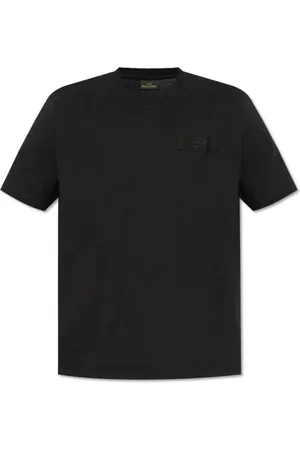 Paul & Shark T-Shirts, male, , Size: M T-shirt with Logo Patch