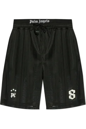 Palm Angels Casual Shorts, male, , Size: M Logo Shorts