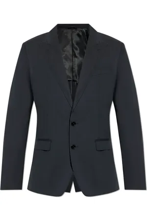 Dolce & Gabbana Blazers, male, , Size: XL Cotton blazer with single vent