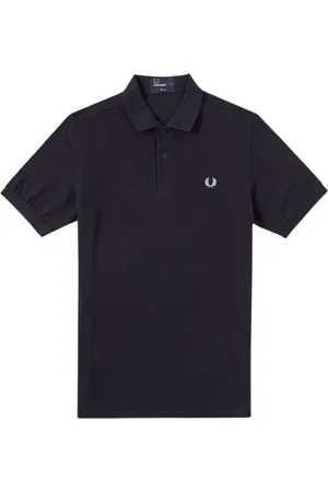 Fred Perry Polo Shirts, male, , Size: S Slim Fit Plain Polo Navy