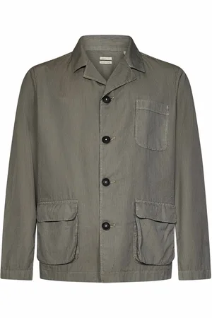 MASSIMO ALBA Light Jackets, male, , Size: XL Striped Cotton Jacket