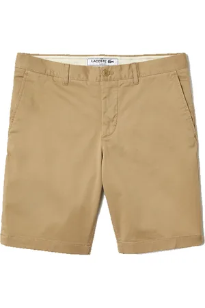 Lacoste Casual Shorts, male, , Size: 2XS Modernized Slim Fit Stretch Cotton Bermuda Shorts