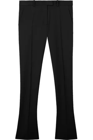 The Attico Wide Trousers, female, , Size: M Wool Flare-Leg Trousers