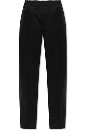 Palm Angels Straight Trousers, female, , Size: XL Logo Trousers