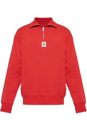 Bally Sweatshirts, male, , Size: S Stand collar sweatshirt
