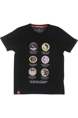 Alpha Industries T-Shirts, male, , Size: M Apollo Mission Tee