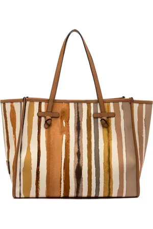 Gianni chiarini Tote Bags, female, , Size: ONE SIZE Natural Marcella Leather Handbag