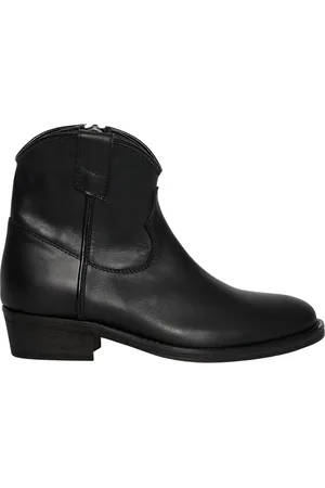 Via Roma Cowboy Boots, female, , Size: 6 US Women`s Shoes Ankle Boots Nero Ss23