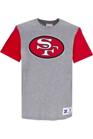 Mitchell & Ness T-Shirts, male, , Size: S NFL Color Blocked Tee
