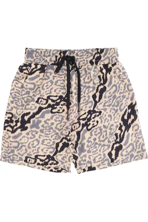 Vision Of Super Short Shorts, male, , Size: S Leopard Shorts for Men