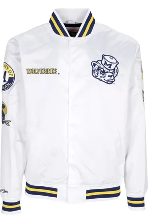 Mitchell & Ness Bomber Jackets, male, , Size: L Bomber Jackets