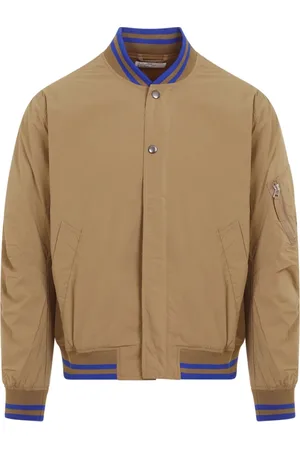 Universal Works Bomber Jackets, male, , Size: XL Sand Bomber Jacket Nude & Neutrals