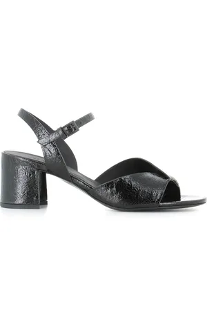 ROBERTO DEL CARLO High Heel Sandals, female, , Size: 8 1/2 US Leather Crossed Strap Sandals