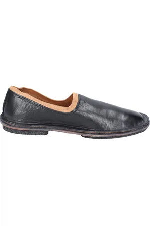 Moma Flats, female, , Size: 6 US Vintage Leather Slip-On Loafers