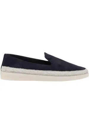 Prada Loafers, male, , Size: 7 1/2 US Suede Loafer Casual Style