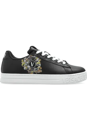 VERSACE Sneakers, female, , Size: 10 US Sneakers with printed logo