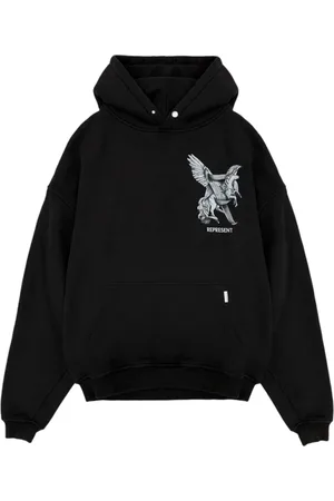 Represent Hoodies, male, , Size: L Elegant Motion Cotton Jersey Sweater
