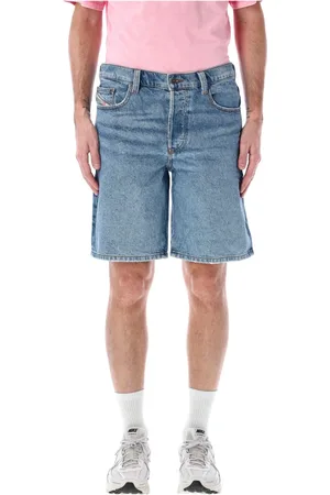 Diesel Denim Shorts, male, , Size: W33 Mid Denim Shorts Regular Fit