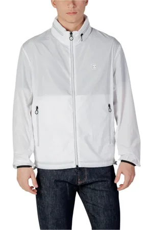 Armani Exchange Light Jackets, male, , Size: S Zip-Up Jacket Spring/Summer Men