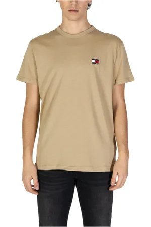 Tommy Hilfiger T-Shirts, male, , Size: XL Plain Round Neck Tee