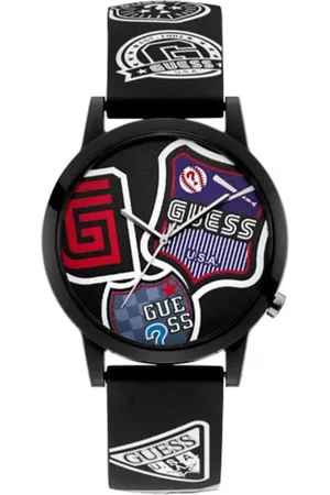 Guess Watches, unisex, , Size: ONE SIZE Silicone Quartz Analog Watch