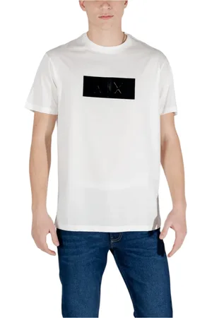 Armani Exchange T-Shirts, male, , Size: XS Stylish Printed Cotton T-Shirt