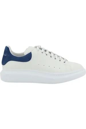 Alexander McQueen Sneakers, male, , Size: 6 1/2 US Iconic Leather Sneakers with Platform Sole