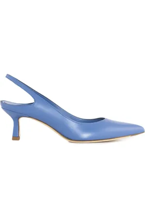 ROBERTO FESTA Pumps, female, , Size: 7 US Calf Leather Pointed Toe Pumps