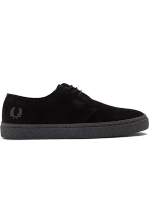 Fred Perry Laced Shoes, male, , Size: 7 US Linden Lace-Up Shoes
