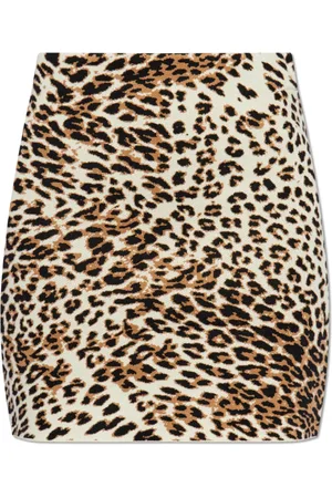 Gestuz Short Skirts, female, , Size: XS Skirt with animal print