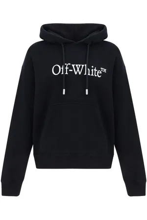OFF-WHITE Hoodies, male, , Size: M Logo-embroidered Skate Hoodie