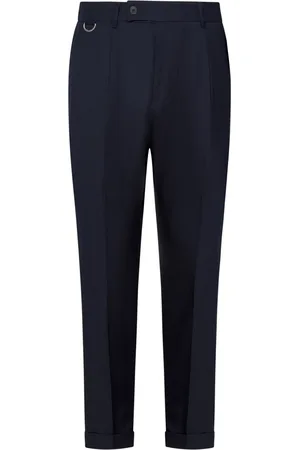 LOW BRAND Suit Trousers, male, , Size: W30 Wool Trousers Elegant Style