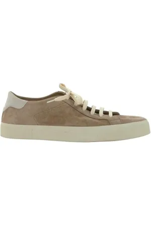 Brunello Cucinelli Sneakers, male, , Size: 10 US Suede LowTop Sneakers