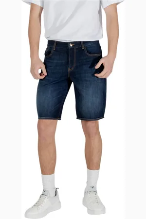 Armani Exchange Denim Shorts, male, , Size: W36 Men