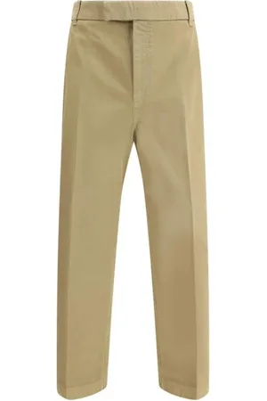 Thom Browne Straight Trousers, male, , Size: XL Classic Chino Trousers Midrise