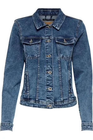 ONLY Denim Jackets, female, , Size: XS Classic Denim Blazer