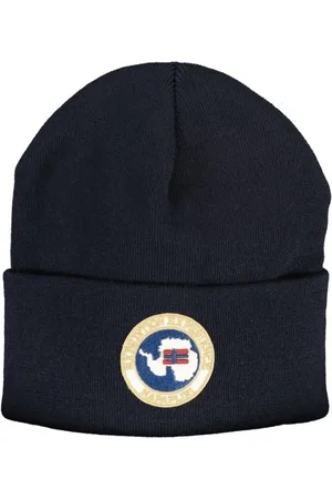 Napapijri Beanies, male, , Size: ONE SIZE Acrylic Beanie Hat with Logo