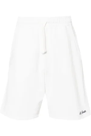MC2 SAINT BARTH Casual Shorts, male, , Size: S Jersey Shorts with Logo Embroidery