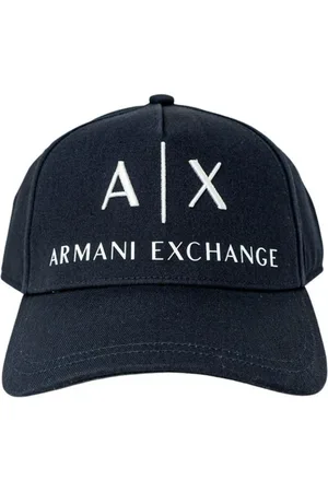Armani Exchange Caps, male, , Size: ONE SIZE Mens Print Cap