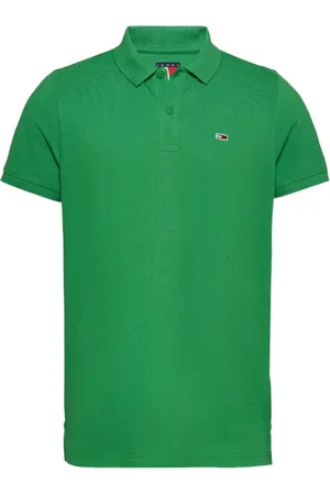 Tommy Hilfiger Polo Shirts, male, , Size: S Short Sleeve Polo Collection in Cotton