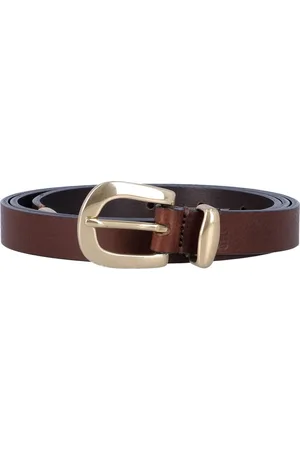 Sunflower Belts, male, , Size: 100 CM Leather Brass Belt