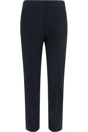 Alexander McQueen Slim-fit Trousers, female, , Size: L Stylish Hook and Zipper Pants