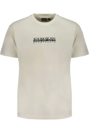 Napapijri T-Shirts, male, , Size: XL Print Logo Short Sleeve T-Shirt