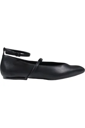 Armani Exchange Ballerinas, female, , Size: 7 US Leather Slip On Shoes