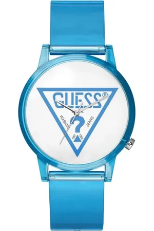 Guess Watches, male, , Size: ONE SIZE Silicone Analog Watch
