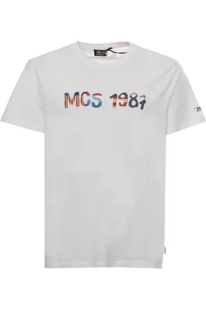 MCS T-Shirts, male, , Size: L Classic Flag Tee for Men