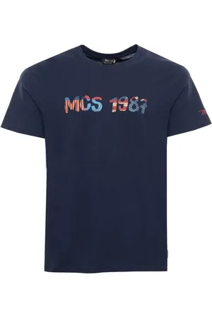 MCS T-Shirts, male, , Size: L Logo Cotton T-Shirt for Men